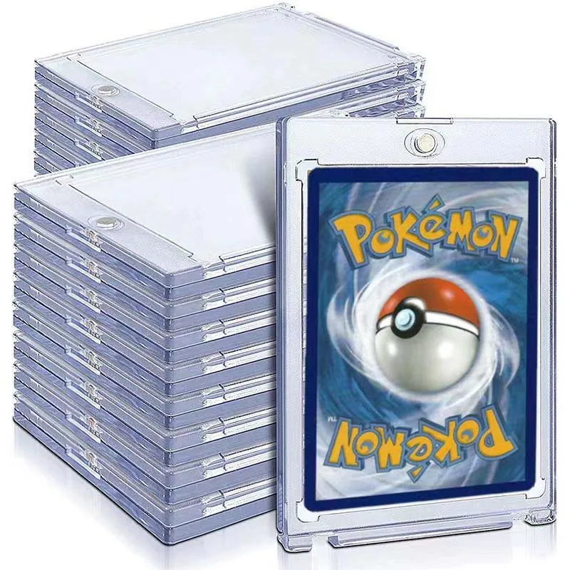 Naruto Trasparente Cards Cover Playing Game Display Cards Album Map Collectors Solo Protection Holder Folder Regali Per Bambini