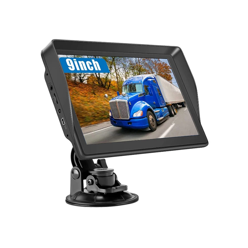 Navigazione Gps Da 9 Pollici Per Auto Camion Accessori Hgv Strumenti Navigatore Hd 2023 Aggiornamento Gratuito Europa Nord America Mappa 8Gb Musica Fm