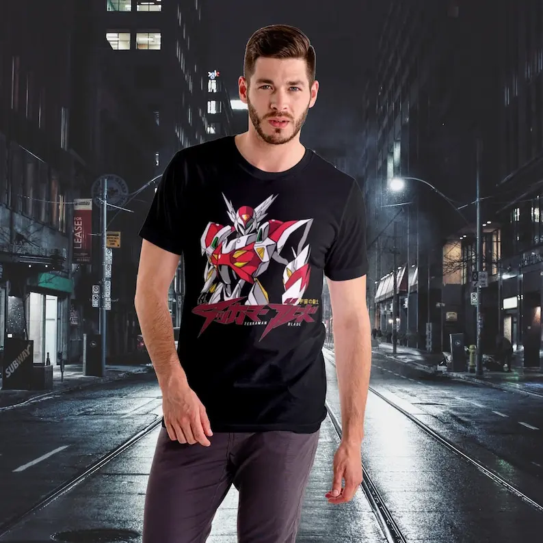 Tekkaman Blade Classic Japanese Mecha Robot Anime T-Shirt