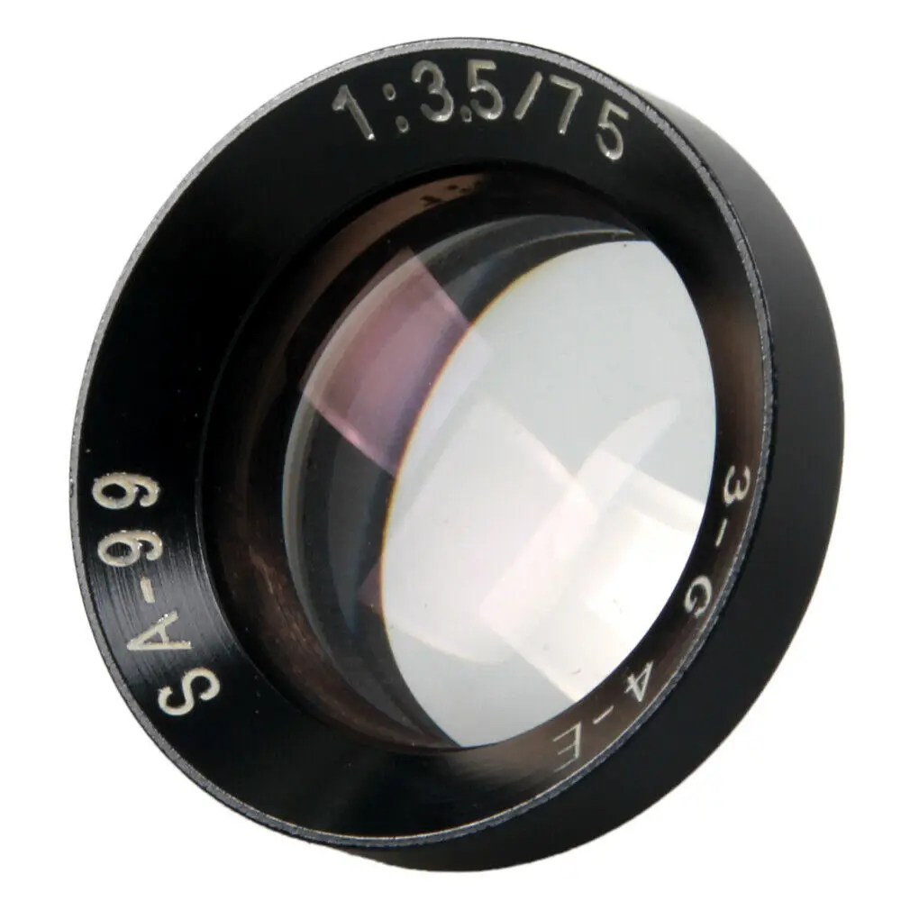 Ricambio Obiettivo Tessar 75Mm F/3.5 Per Fotocamera Seagull Haiou 4A 4B 4C 120 Tlr