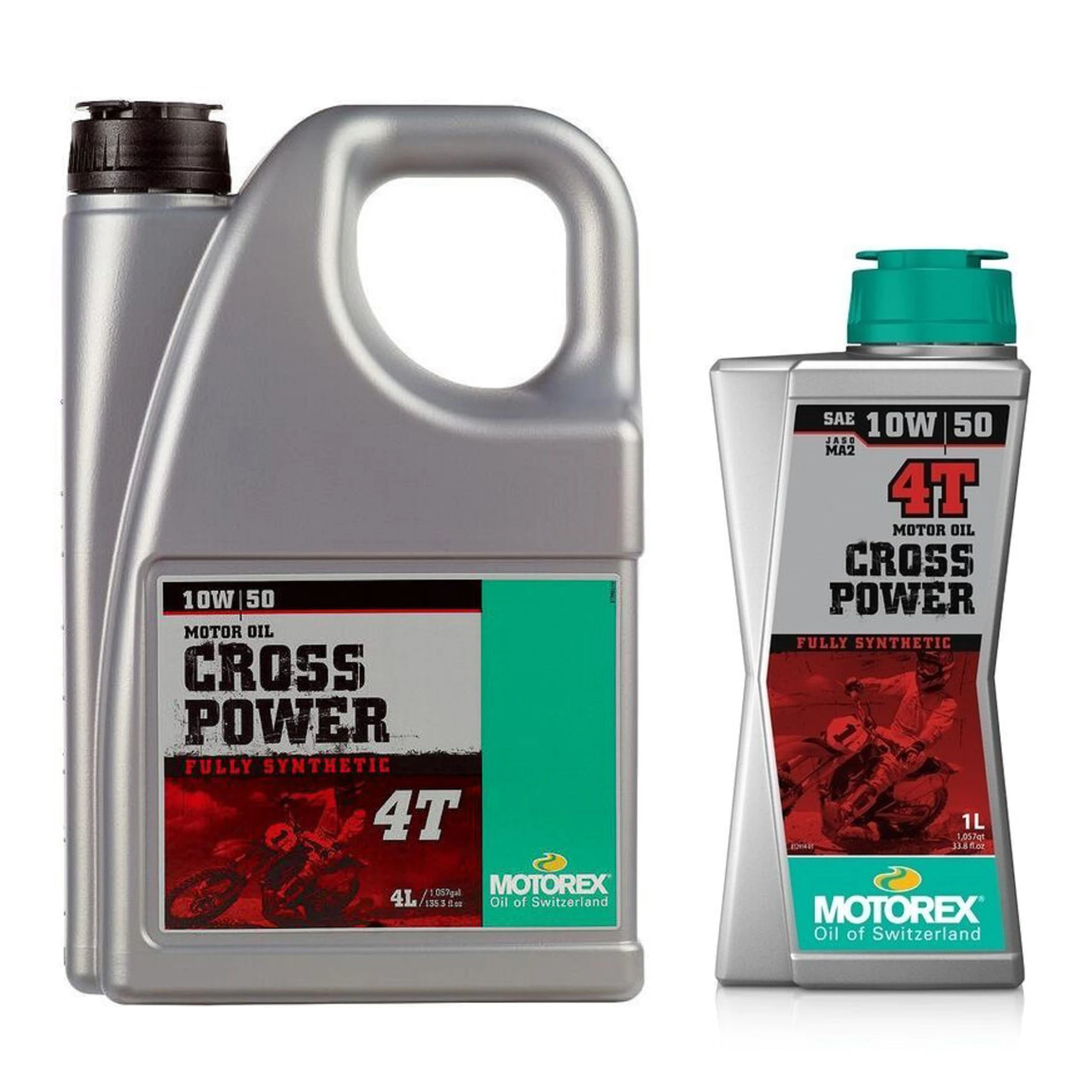 Motorex Mt064H004T Mt064I004T-Oil Moto Cross Power 4T Fs 10W50 1L 4L Moto, Moto