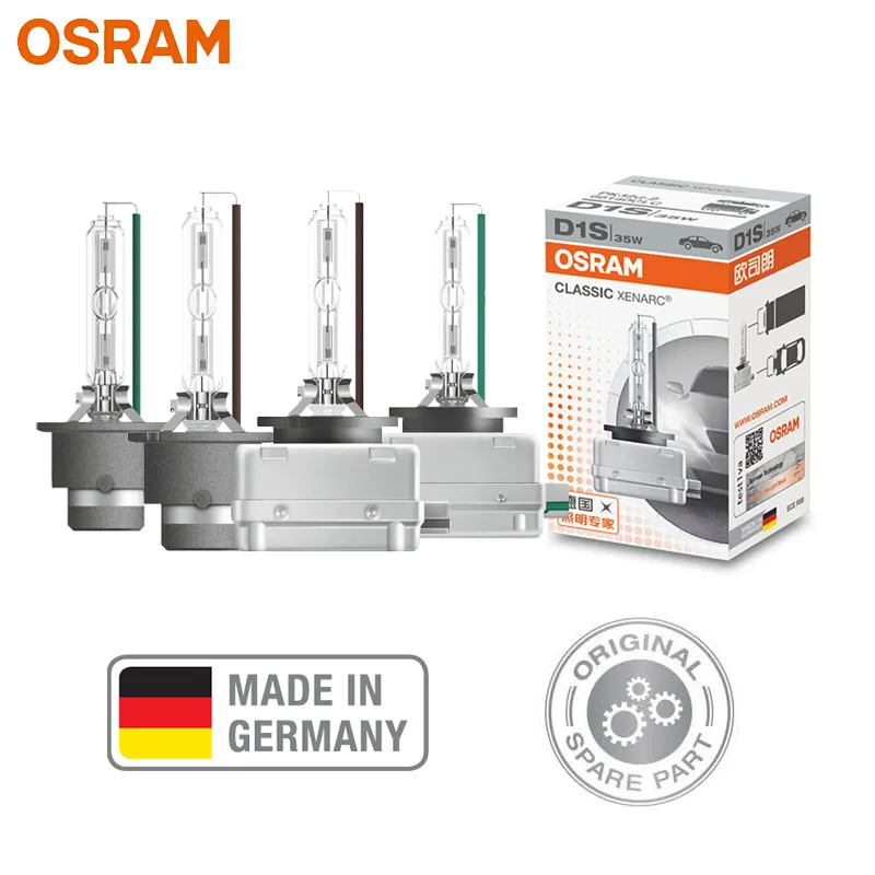 Osram D1S D2S D3S D4S D8S D2R D 66140 66240 66340 66440 Clc Classico Ricambio Originale 4200K Lampadina Nascosta Xenon Bianco Faro Per Auto