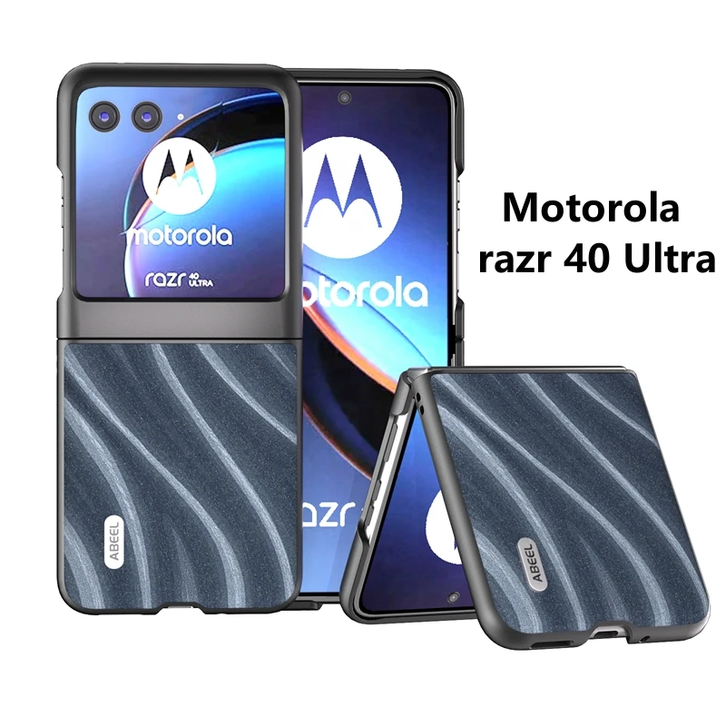 Per Motorola Razr 40 Ultra Custodia Flip Cover Protettiva Per Telefono Per Moto Razr 40 Ultra Elegante Cellulare Capa Paraurti Antiurto In Silicone
