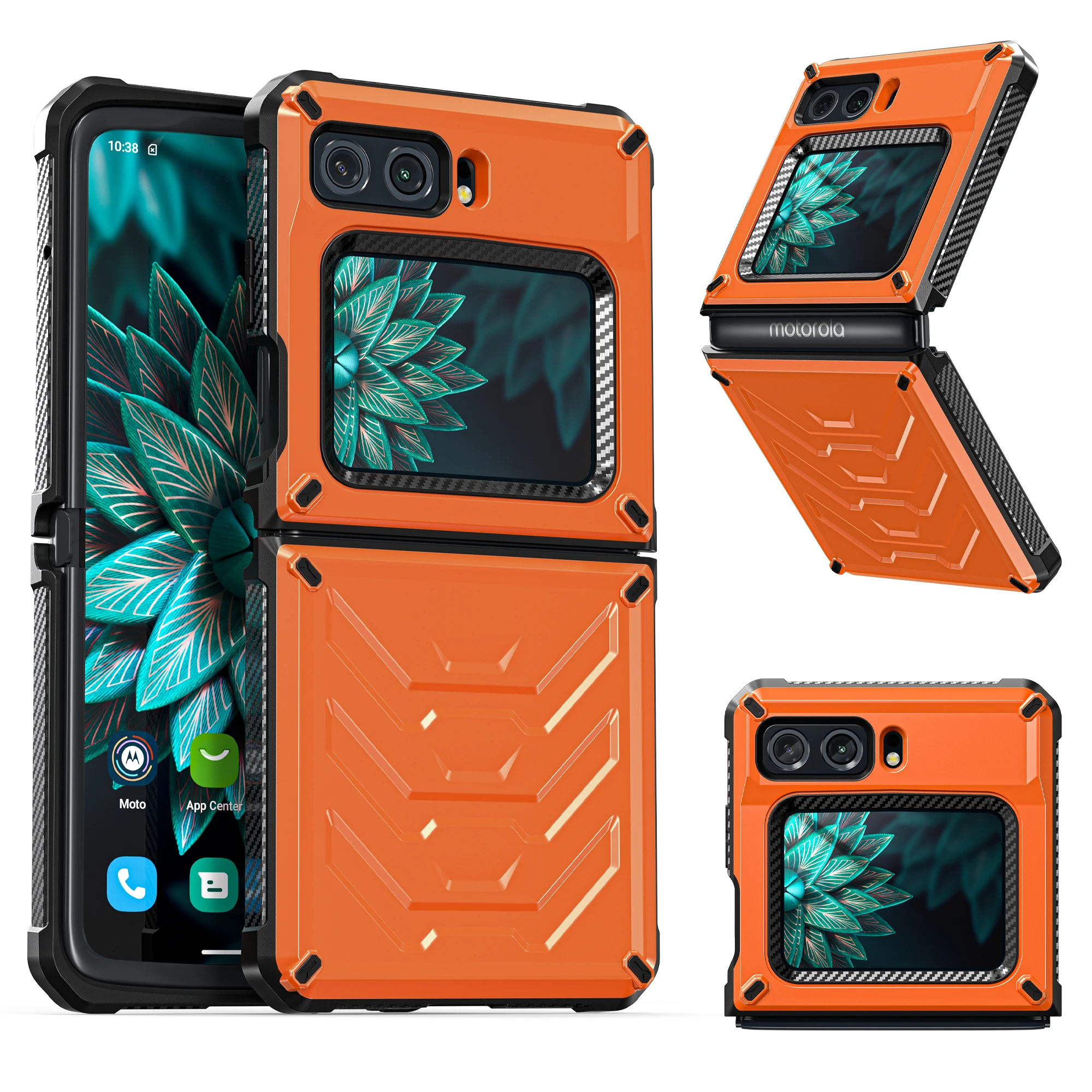Custodia Per Telefono Armor Per Moto Razr 2022 Flip Custodie Rigide Per Cover Pieghevole Per Telefono Moto Razr