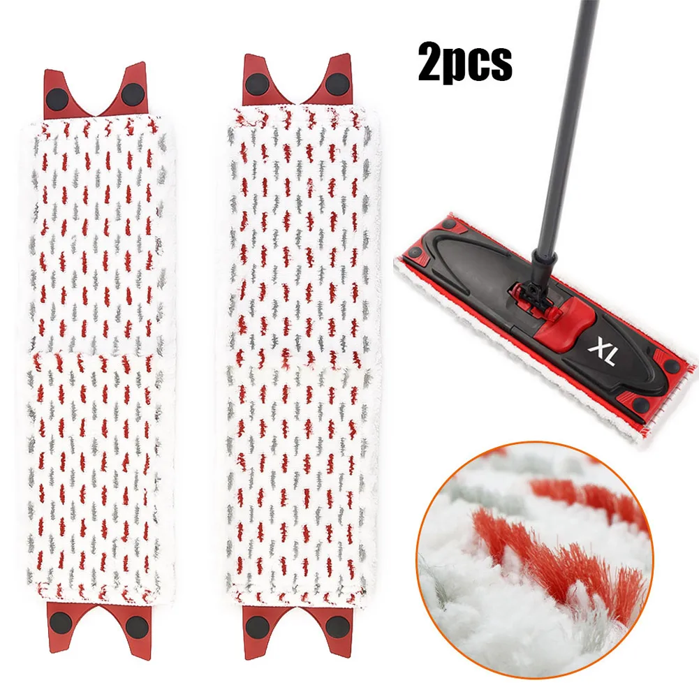 2X Tergicristallo Con Copertura In Microfibra Per Vileda Ultramax Ultramat Turbo Xl Mop 2 In1Pulizia Efficace Durevole E Riutilizzabile