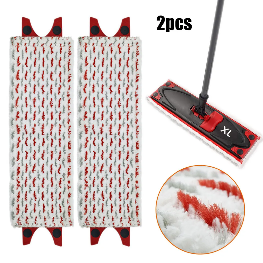 Sostituzione Dei Cuscinetti Per Mop In Microfibra Per Vileda Ultramax Ultramat Turbo Xl Mop 2In1 Set Panno Per Mop Piatto Lavabile A Pavimento