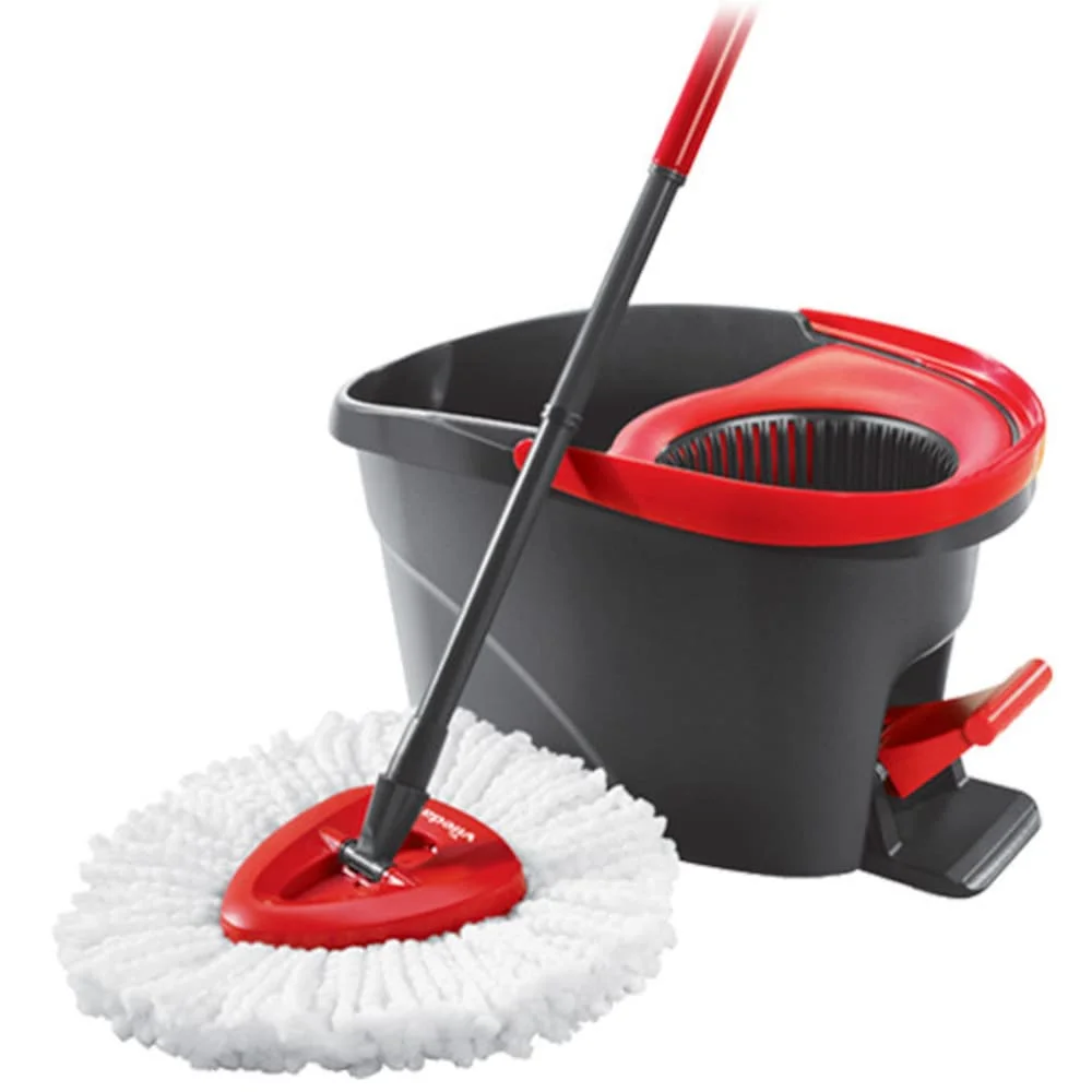 Vileda Turbo Pedal Cleaning Set-Pulizia E Set Di Tappetini-