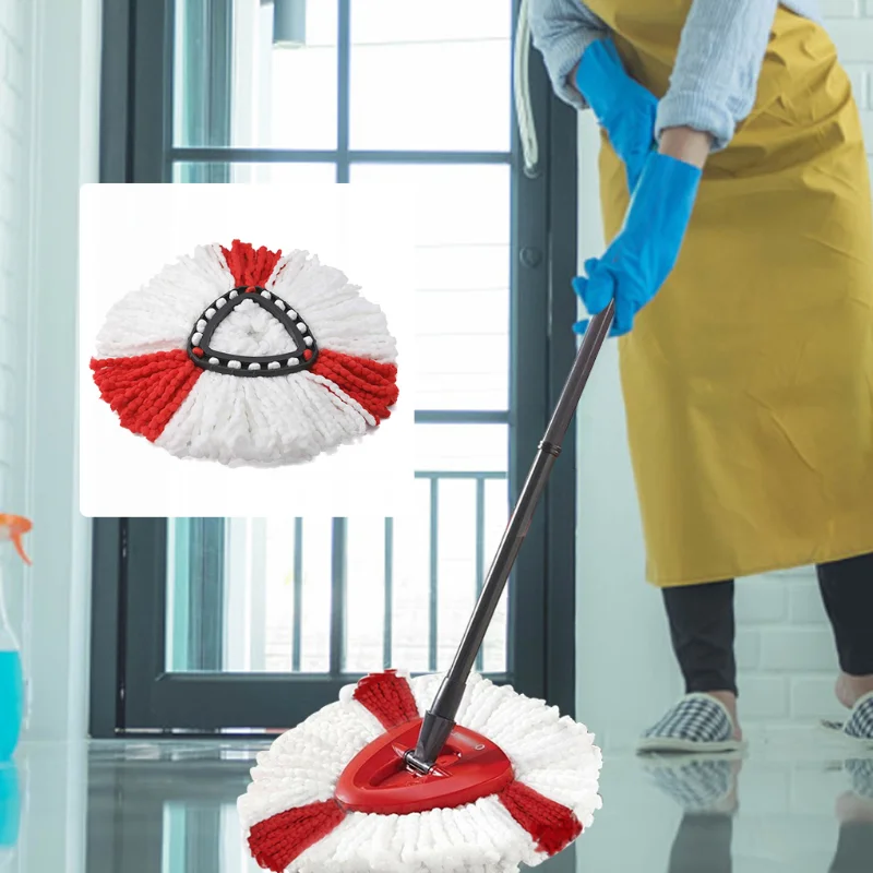 3 Pz Magic Mop Clean Refill Head Per Vileda Floorcloth Ultramax Strumenti Per La Pulizia Della Casa Facile Strizzare Inserto Turbo Accessori