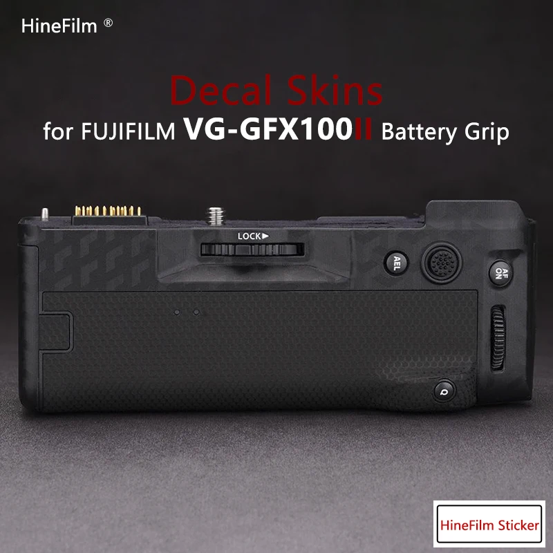 Decal Skin Wrap Film Per Fujifilm Vg-Gfx100Ii Battery Grip Sticker Fuji Vg Gfx 100 Ii Battery Grip Custodia Protettiva Antigraffio