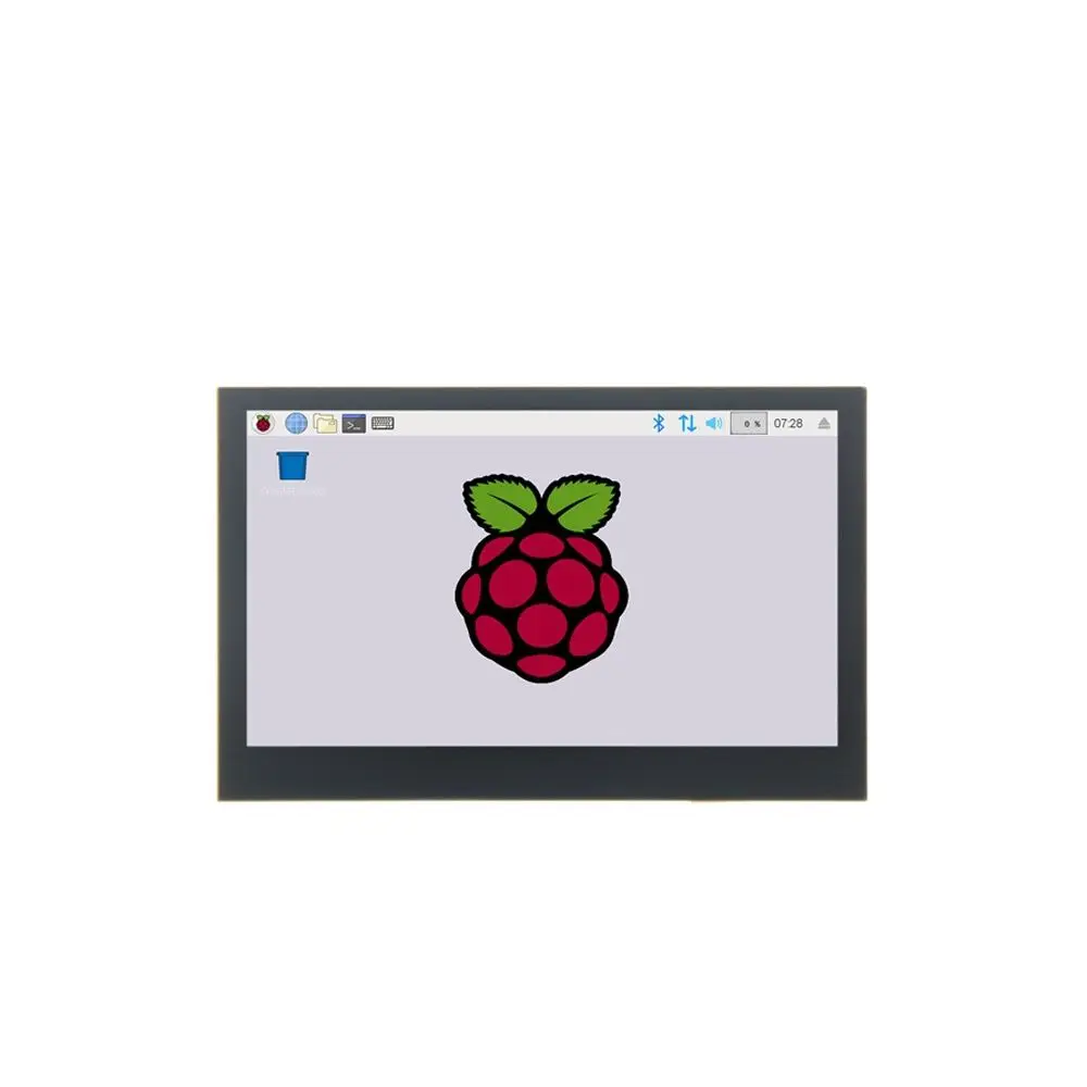 4,3 Zoll/5 Zoll/7 Zoll 800*480 Mipi Ips Tft Dsi Touch Panel Kapazitivo Multi-Touch Display Lcd Monitor Per Raspberry Pi