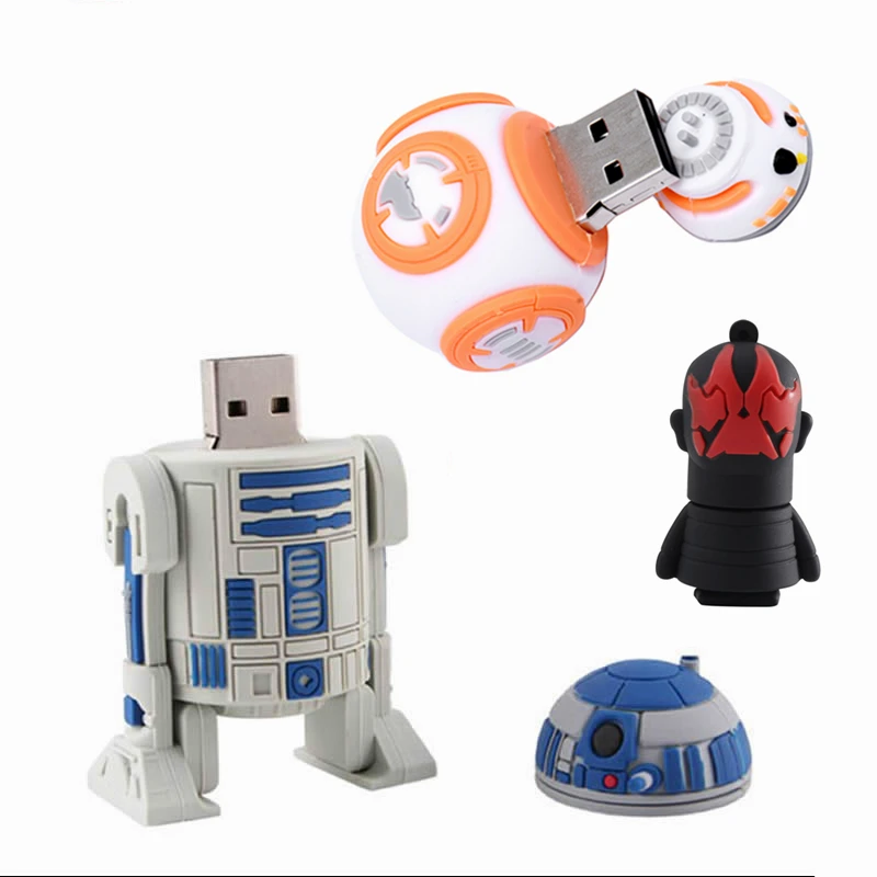 Cartoon Cute Character Silicone Usb Flash Drive 32Gb Pen Drive 64Gb 128Gb Memory Stick Key Pendrive 128Gb Per Pc