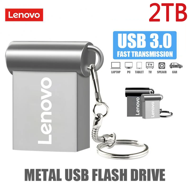 Lenovo Usb 3.0 Flash Drive 2Tb 1Tb Pendrive 512Gb 256Gb 128Gb Usb3. 0 Memory Stick Pen Drive Flash Usb Disk Miglior Regalo