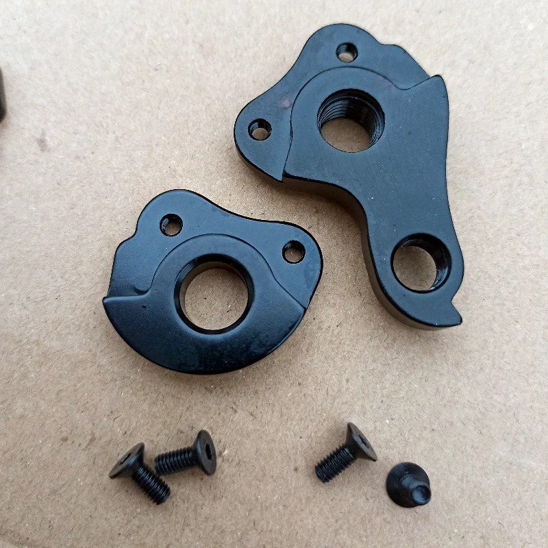 2Pc Bicicletta Mech Dropout Per Scrittore Muslimex Bianchi Nirone Impulso E-Road C1355082 Poseidon X Caliber Gear Deragliatore Hanger