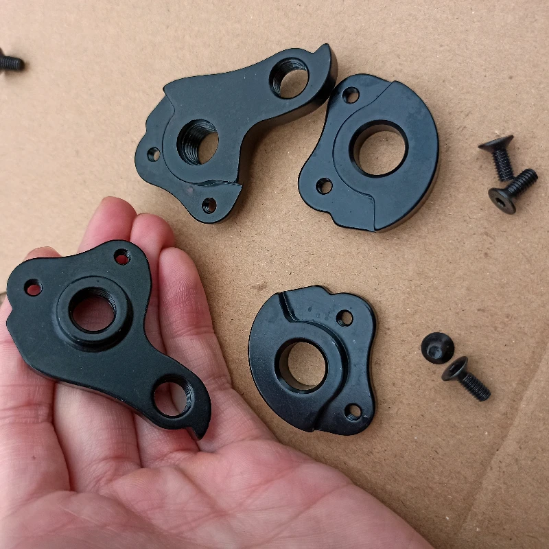 2Pc Bicicletta Mech Dropout Per Scrittore Muslimex Bianchi Nirone Impulso E-Road C1355082 Poseidon X Caliber Gear Deragliatore Hanger