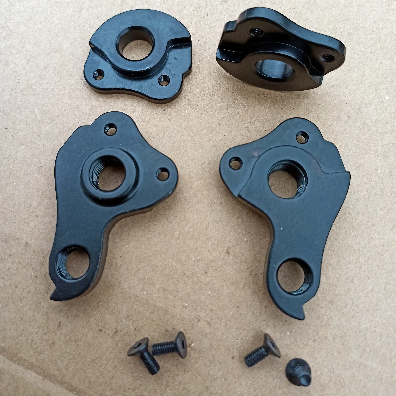 2Pc Bicicletta Mech Dropout Per Scrittore Muslimex Bianchi Nirone Impulso E-Road C1355082 Poseidon X Caliber Gear Deragliatore Hanger