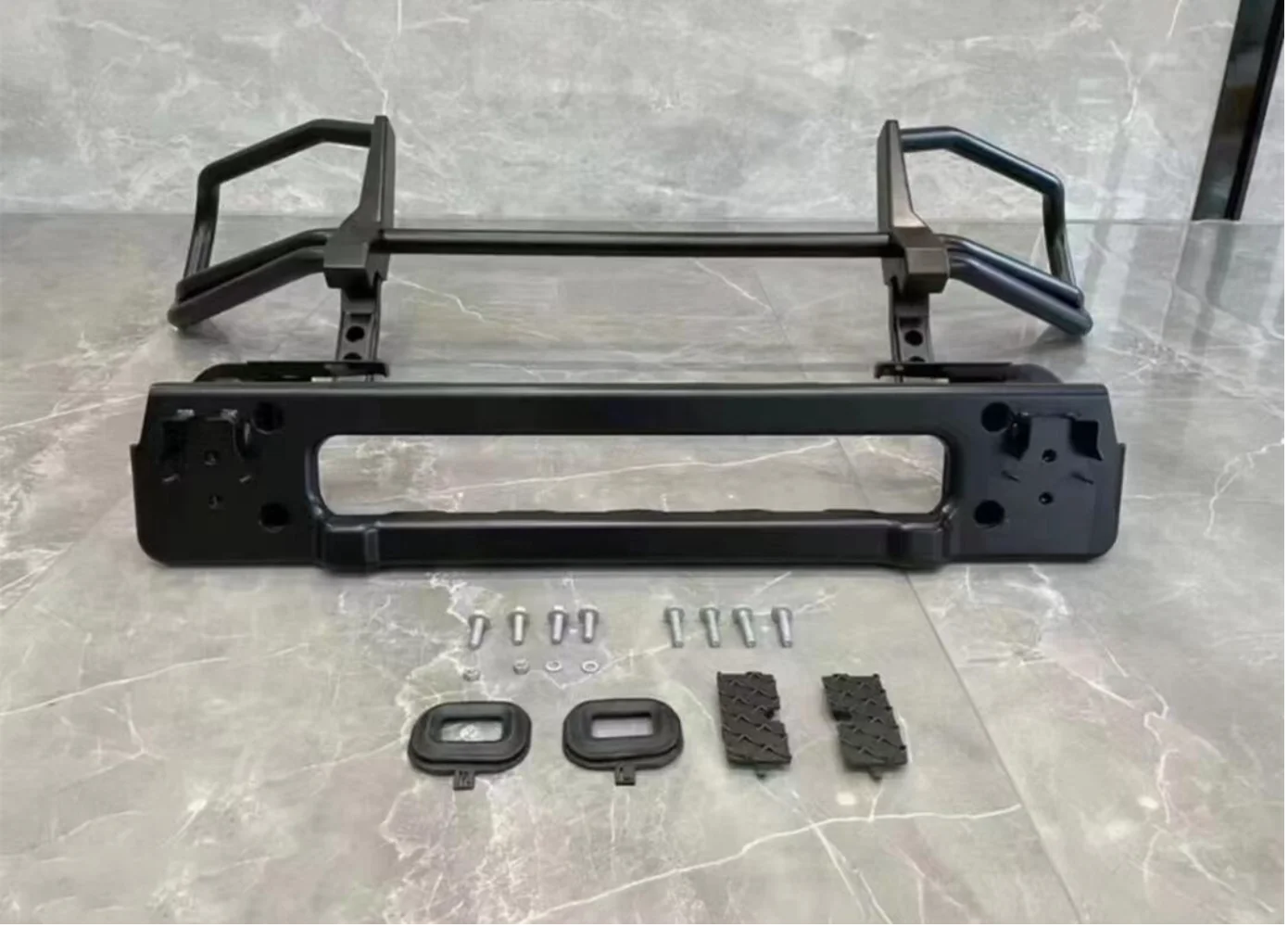 Asta Di Protezione Della Griglia Del Faro Del Paraurti Anteriore Dell'Auto Per Mercedes-Benz Classe G W464 Brabus 2020-22