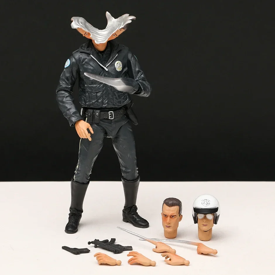 Neca Terminator 2 Aster Day Ultimate T1000 Motorcycle Cop Action Figure