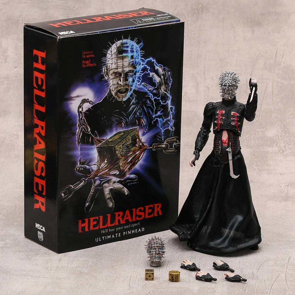 Neca Hellraiser Ultimate Pinhead 7 "Action Figure Movie Collection Nuovo Regalo Giocattolo