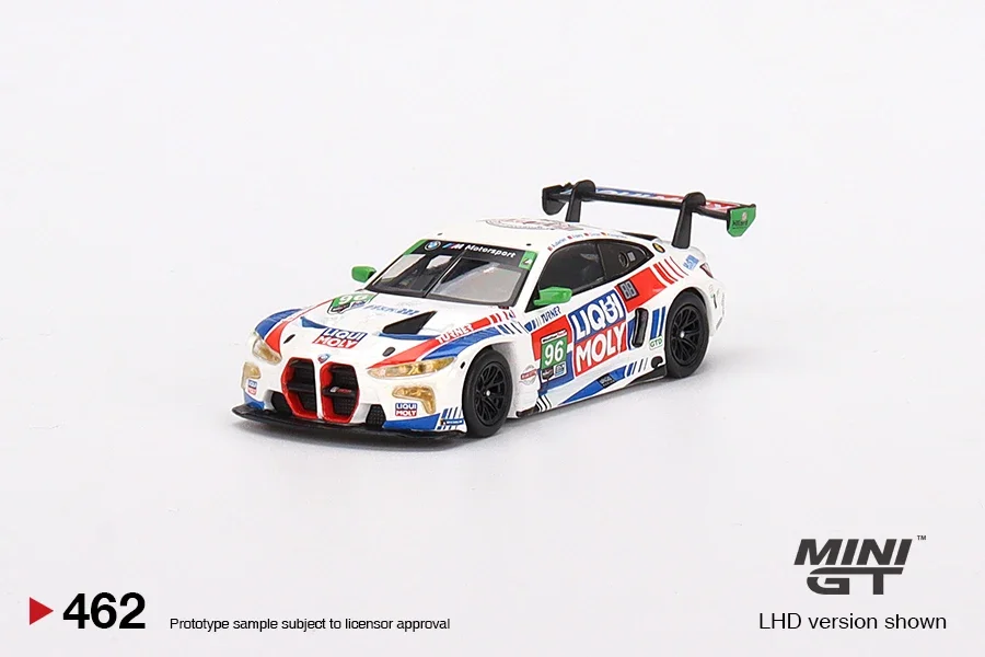 Minigt 1:64 M4 Gt3 #96 Turner Motorsports Bmw M4 M-Performance (G82) Bmw M4 Competition (G82) Bmw Alpina B7 Xdrive