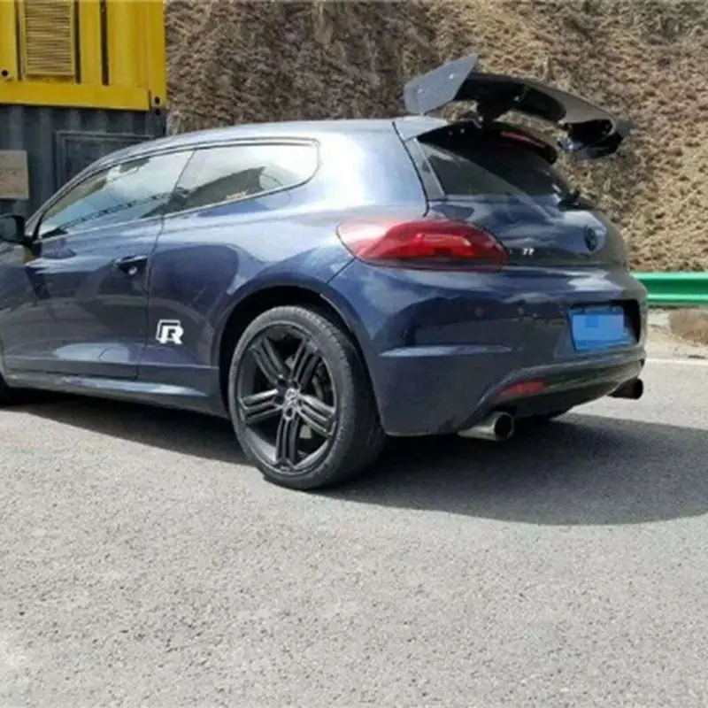 Per Volkswagen Vw Scirocco Gt Style Scirocco In Fibra Di Carbonio Tetto Posteriore Lip Wing Spoiler Per Volkswagen Vw Scirocco 2010 +