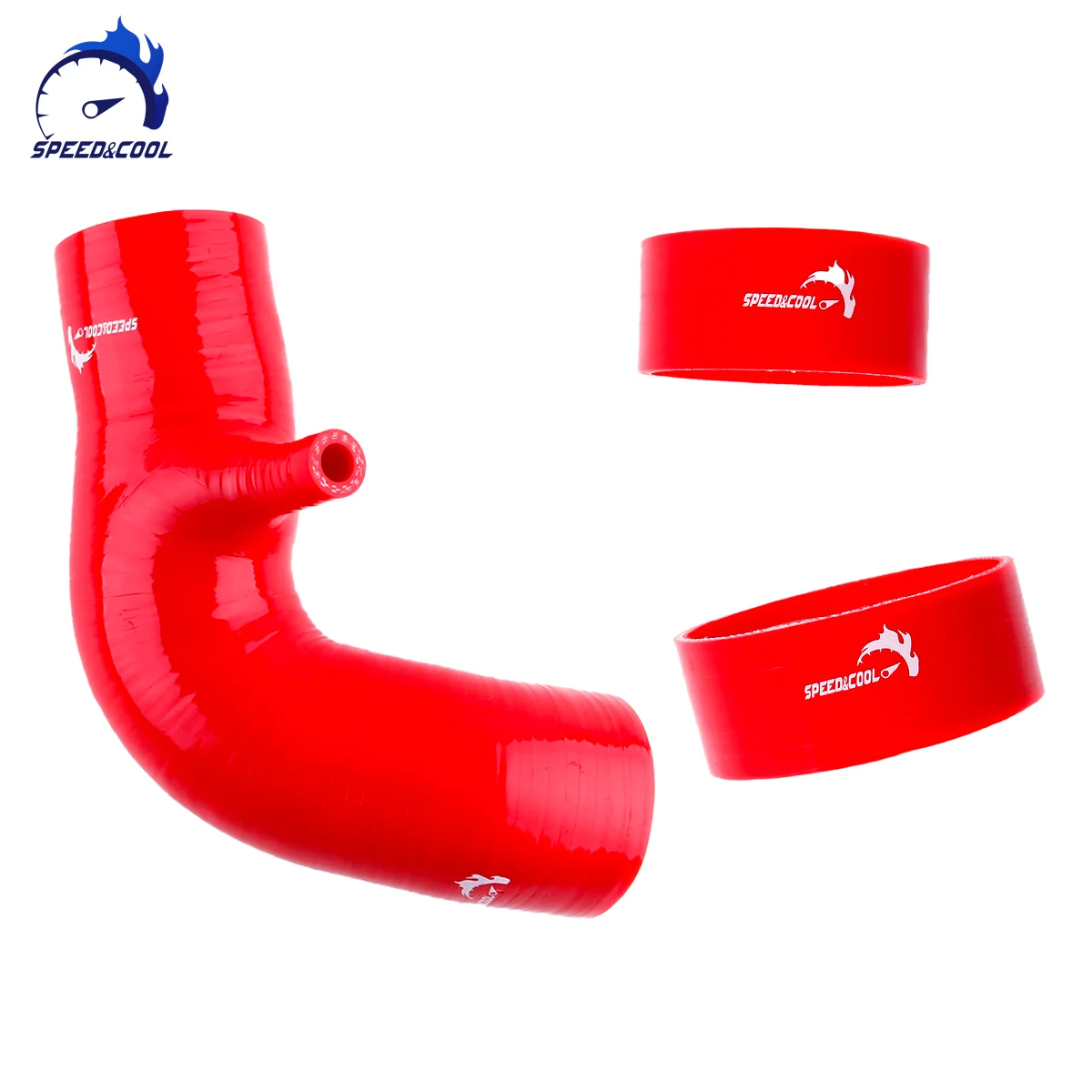 Fit 2006-2006 Mini Cooper S R53 1.6 Siliocne Intercooler Di Aspirazione Snoot Boots Kit Tubo Flessibile