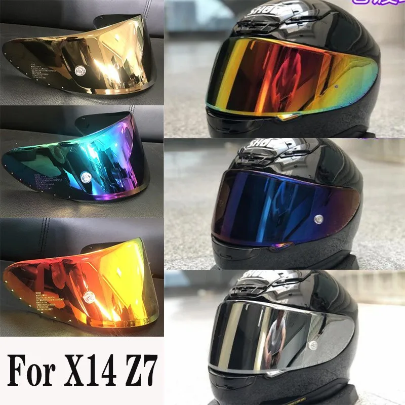 Lente Visiera Casco Per Shoei X14 X-Spirit 3 Rf1200 Cwr-1 X-14 Z7 Nxr Ryd Accessori