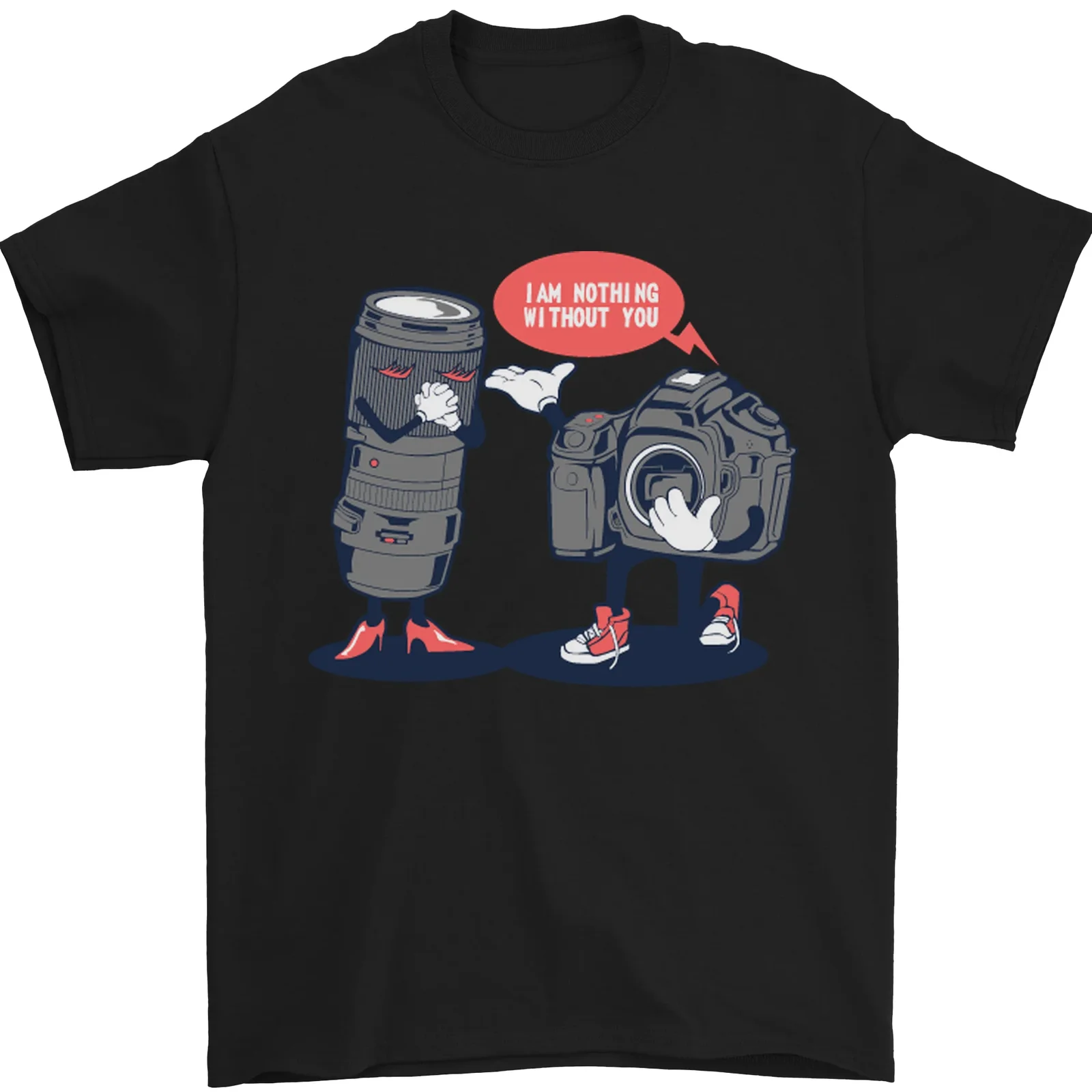 T-Shirt 100% Cotone Senza Voi Photography Fotografo