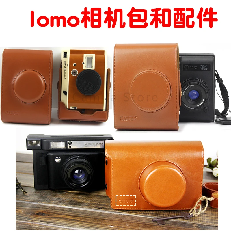 Per Lomo Instant Print Automat Wide Macchina Fotografica Di San Valentino Pu Crystal Clear Borsa A Tracolla Morbida Custodia Protettiva Custodia Guain