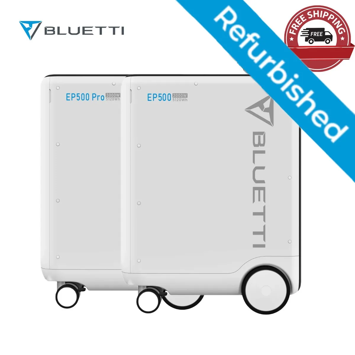 Bluetti Ricondizionato Ep500Pro 3000W Stazione Di Energia Solare Uso Domestico 3000W 5100Wh Generatore Solare Per Auto Frigorifero Tv Laptop