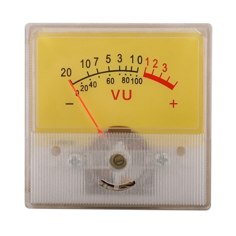 Scatola Quadrata Vu Meter Retroilluminato Db Level Header Test Tool Vu Meter Equipment Tool Db Level Header Per Drop Shipping