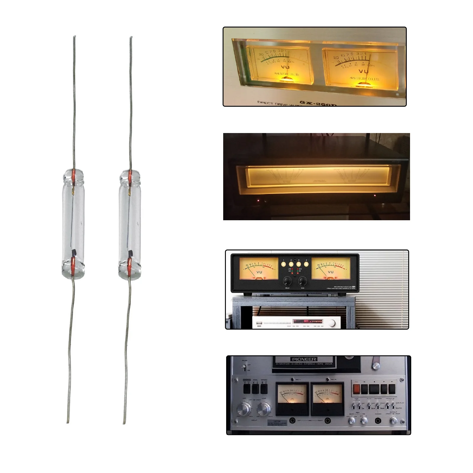 Tecoclampe 10 Nuove Lampade Assiali A Incandescenza 12V 150Ma Fit Vu Meters Registratori A Nastro Reel-To-Reel E Altri Ricevitori A Ingranaggi Vintage