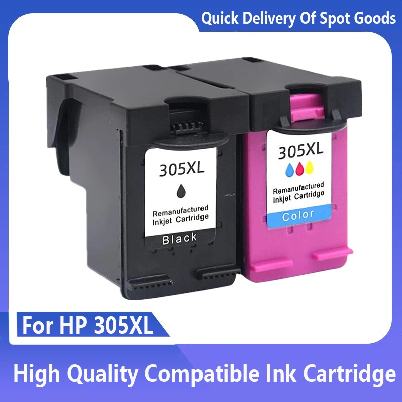Sostituzione 305Xl Per Hp 305 Per Cartuccia D'Inchiostro Hp 305 Xl Per Hp Deskjet 2700 2710 2721 2722 4120 4110 4130 1210 6010