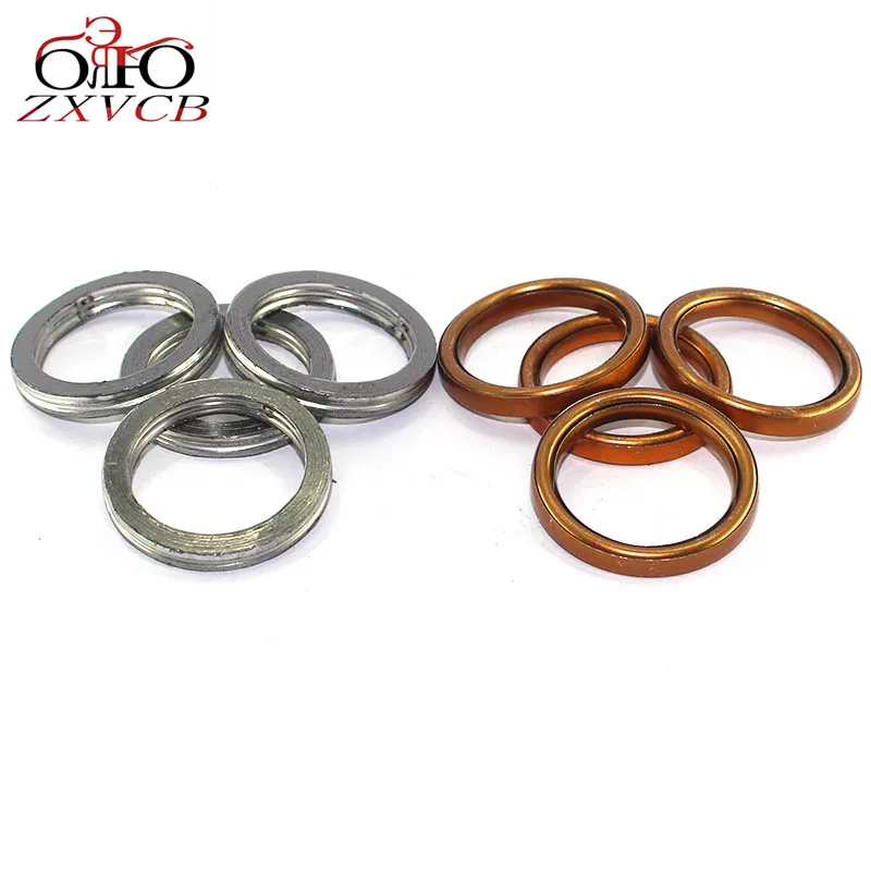 Guarnizione Del Tubo Di Scarico Per Yamaha Fzr400 1988-1989 Fzr 400Rr Fzr 400 S Fzr 600 Fzr600R Fzr 1000 Cilindro Del Motore Del Motociclo Di Scarico