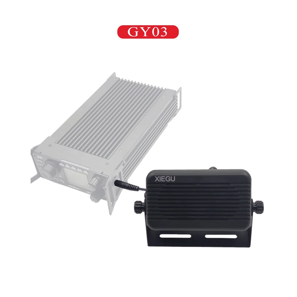Altoparlante Esterno Xigu Gy03 Da 3.5Mm Per Radio Xiegu X6100 G1M Walkie Talkie Hf Tyt Th-9800 Kt-8900