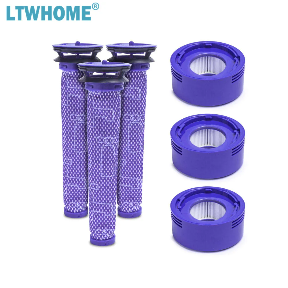 Ltwhome Hepa Filtro A Depressione E Pre Filtro Kit Di Ricambio Per Dyson V8 +, V8, V7 Assoluto Animale Motorhead Aspiratori