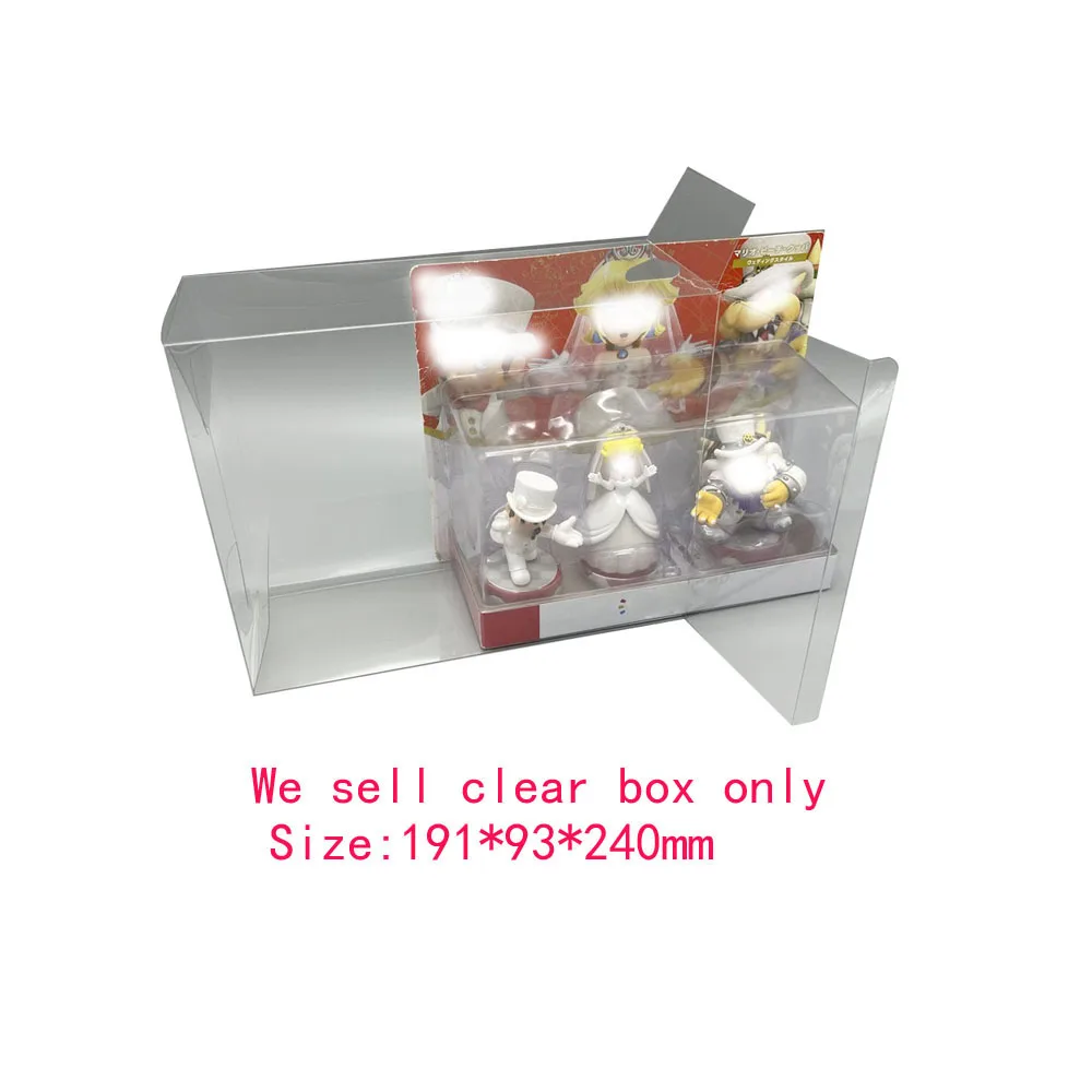 Scatola Di Visualizzazione Della Collezione Per Amiibo Xenoblade Chairs Game Storage Scatole Trasparenti Tep Shell Clear Collect Case