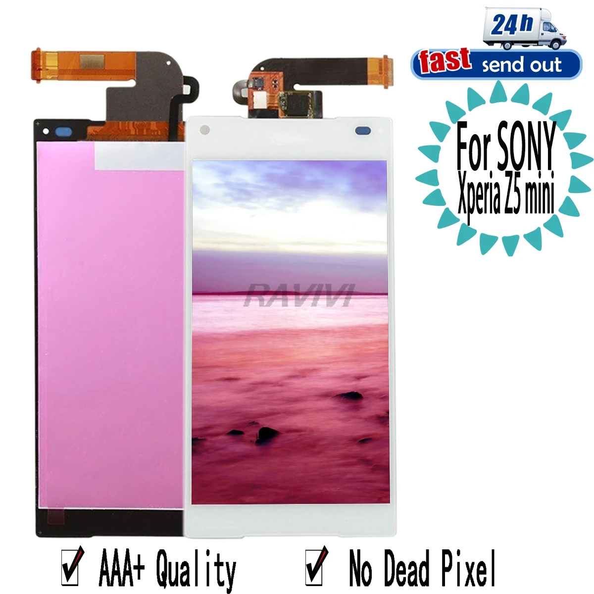 Lcd Per Sony Xperia Z5 Compact Mini Display Lcd Touch E5803 E5823 Sostituzione Gruppo Digitalizzatore Schermo Per Sony Z5 Mini Compact