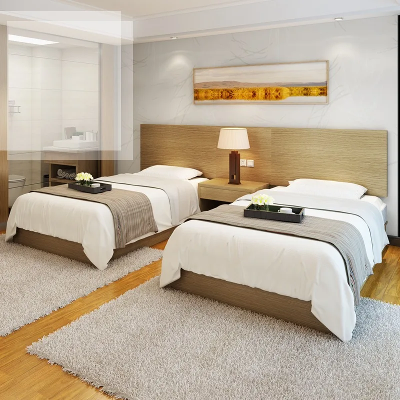 Camera Da Letto Mobile Bed Set Simplicity Queen Double Design Bed Hotel Safe Room Home Single Letto Matrimoniale Mobili Per Hotel