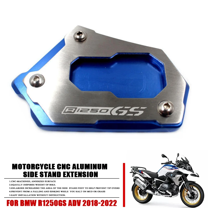 Per Bmw R1250Gs R1250 Gs R 1250 Gs Adventure R 1250Gs Rallye Hp Accessori Moto Supporto Laterale Ingranditore Estensione Cavalletto