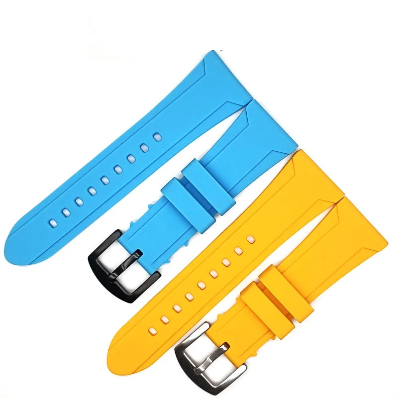 Cinturino In Silicone 22Mm 24Mm 26Mm Per Panerai Sommergibile Pam 441 359 Dz4427 434 Cinturino In Gomma Bracciale Di Ricambio Sportivo Da Uomo