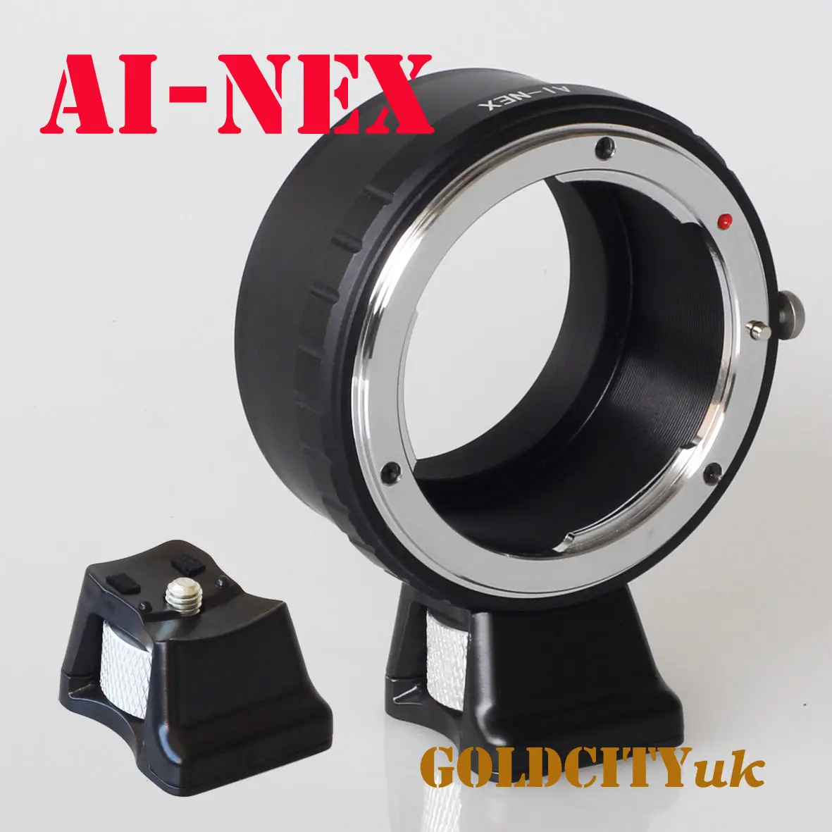 Anello Adattatore Con Treppiede Per Obiettivo Nikon D/F/S Ai Per Attacco Sony E Nex Nex-3/C3/5/5N/6/7 A7 A7R A5100 A7S A5000 A6000