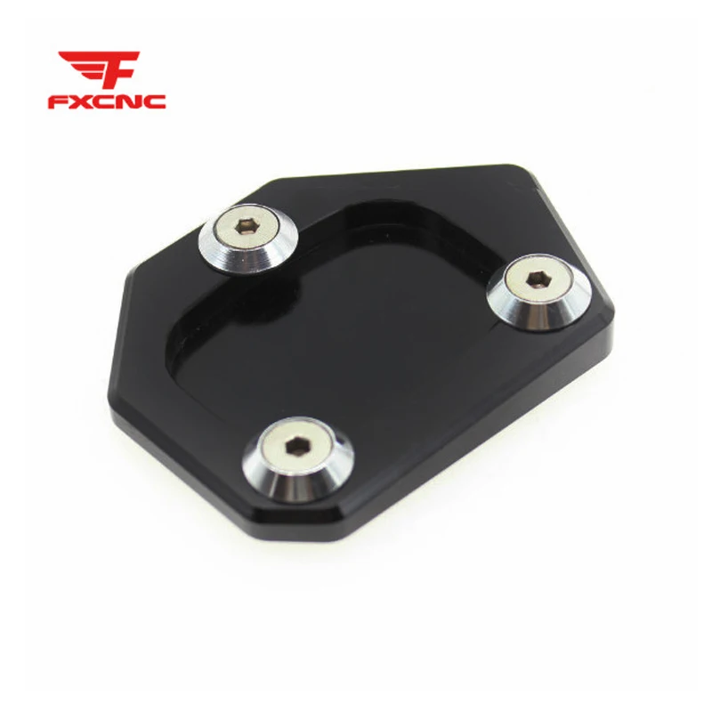 Cavalletto Laterale Cnc Per Honda Transalp Xlv 600 650 700 Transalp Dominator Nx Fmx 650 Cuscinetto Ingranditore Estensione Cavalletto Laterale
