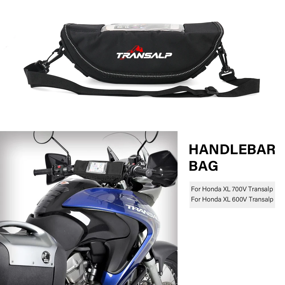 Borsa Da Manubrio Per Honda Xl700V Transalp Xl 700 V Transalp Xl 600 V Moto Han Dlebar Borsa Impermeabile Kit Di Attrezzi Portatile Da Viaggio