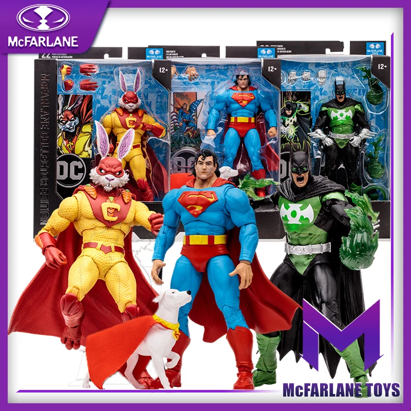 Mcfarlane Toys Collector Series Captain Carrot Superman Returns Lanterna Verde Batman Variant Dcmultitverse Figura Mobile Da 7 Pollici
