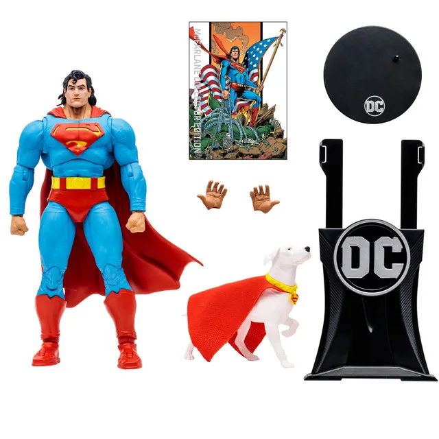 Original Mcfarlane Toys Action Figure Captain Carrot Superman Returns Lanterna Verde Batman Variant Dc Collectors Edition Gift