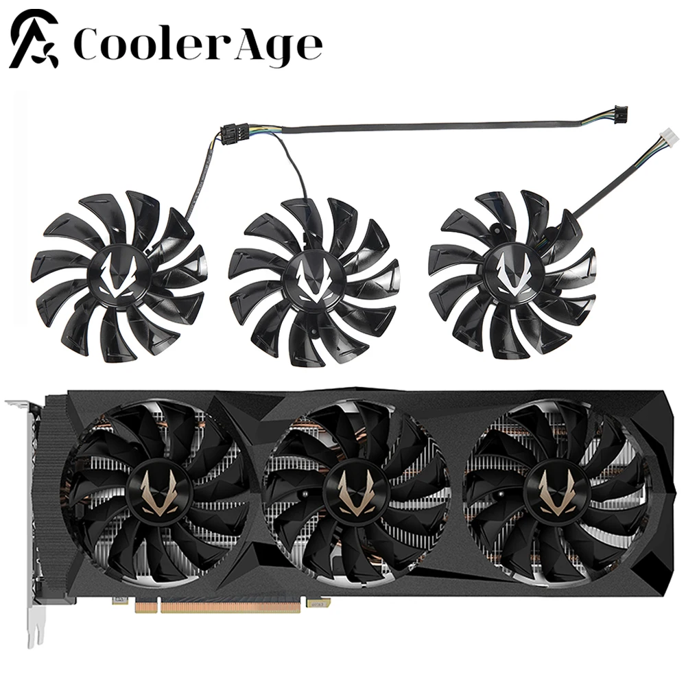 Ventola Per Scheda Video Per Zotac Gaming Geforce Rtx 2070 Core Amp Extreme Rtx 2080 2080Ti Amp Scheda Grafica Sostitutiva Ventola Di Raffreddamento
