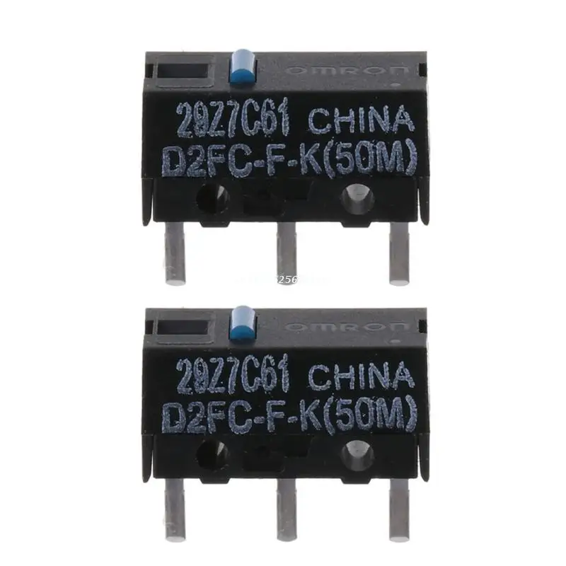 4 Pz/Set D2Fc-F-K (50M) Microinterruttori Per Mouse Microinterruttore Per Logitech Mx Serie G/Mars Trackball/Apple- G3 G4 G5 Dropship