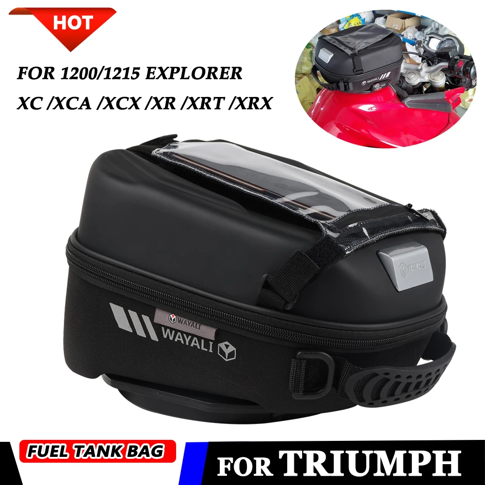 Per Triumph Tiger 1200 1215 Explorer Xc Xca Xcx Xr Xrt Borsa Per Serbatoio Del Carburante Con Anello Adattatore Per Serbatoio Borsa Per La Conservazio