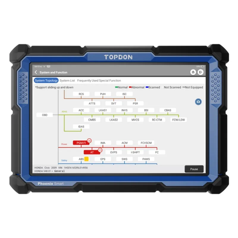 Topdon Phoenix Smart Ob2 Obd Ii 'Dignostic' Tools Scanner Diagnostico Per Auto De Programmation Auto Pro