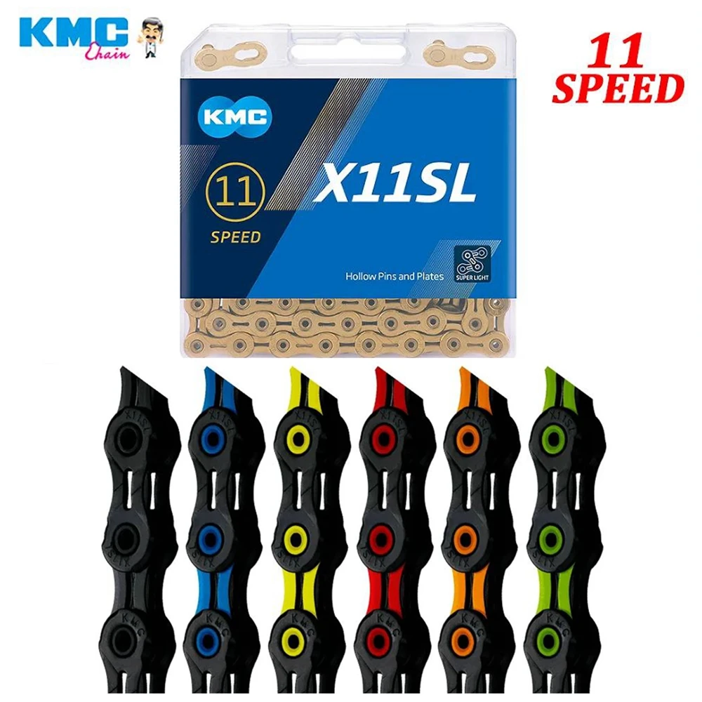 Catene Per Biciclette Da Montagna Catena Originale Kmc X11 116L 118L X11Ept X11Sl X11El Mtb Bici Da Strada Chian Per Shiman O/Sra M/Campa Gnolo